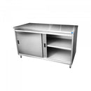 Armário Inox Parede 1,20m Portas de Correr